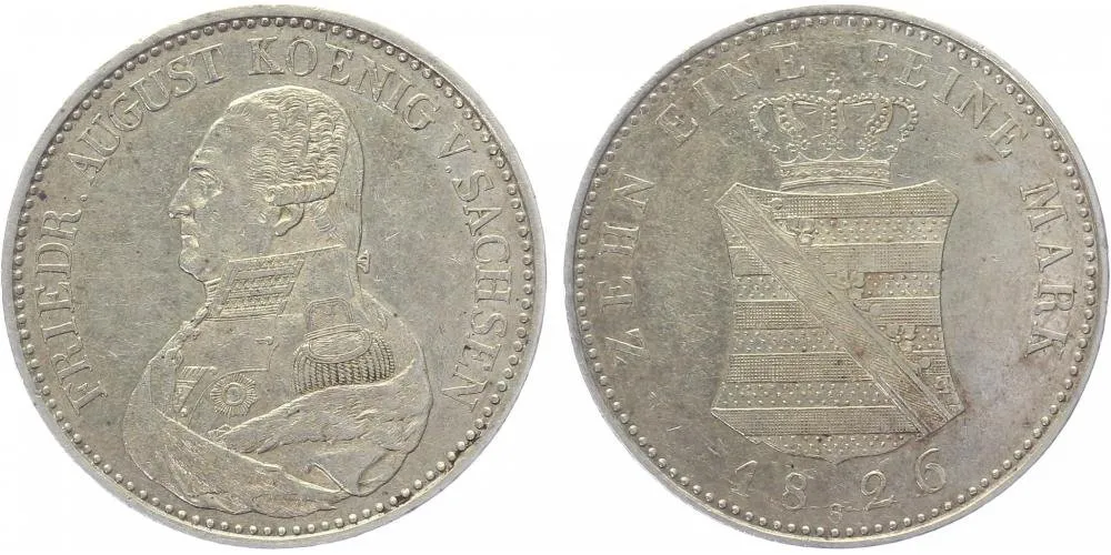 Sasko, Friedrich August III./I., 1763 - 1827 — 1