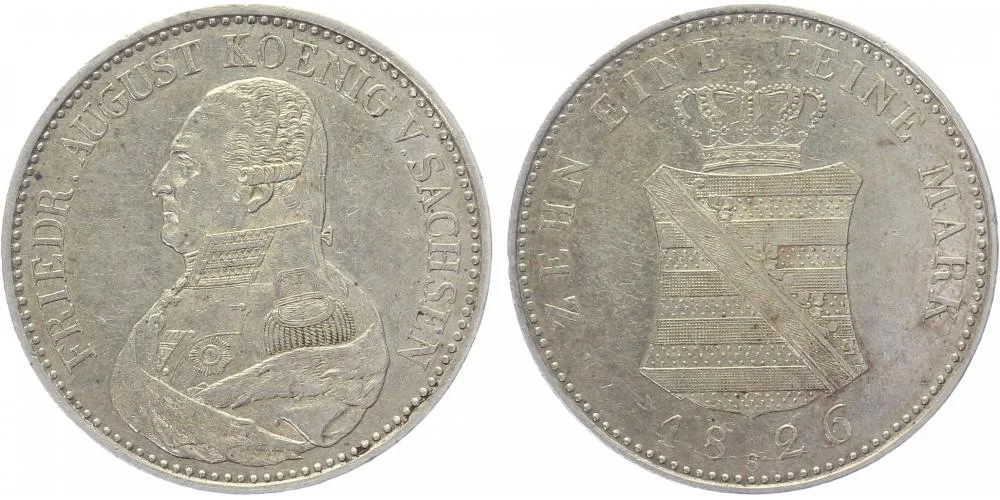 Sasko, Friedrich August III./I., 1763 - 1827 — 1