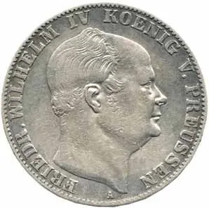 Prusko, Friedrich Wilhelm IV., 1840 - 1861 — 1