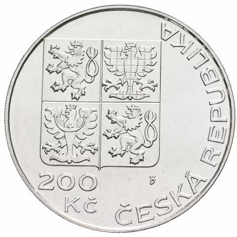 200 Kč 1995 - OSN, kapsle, certifikát