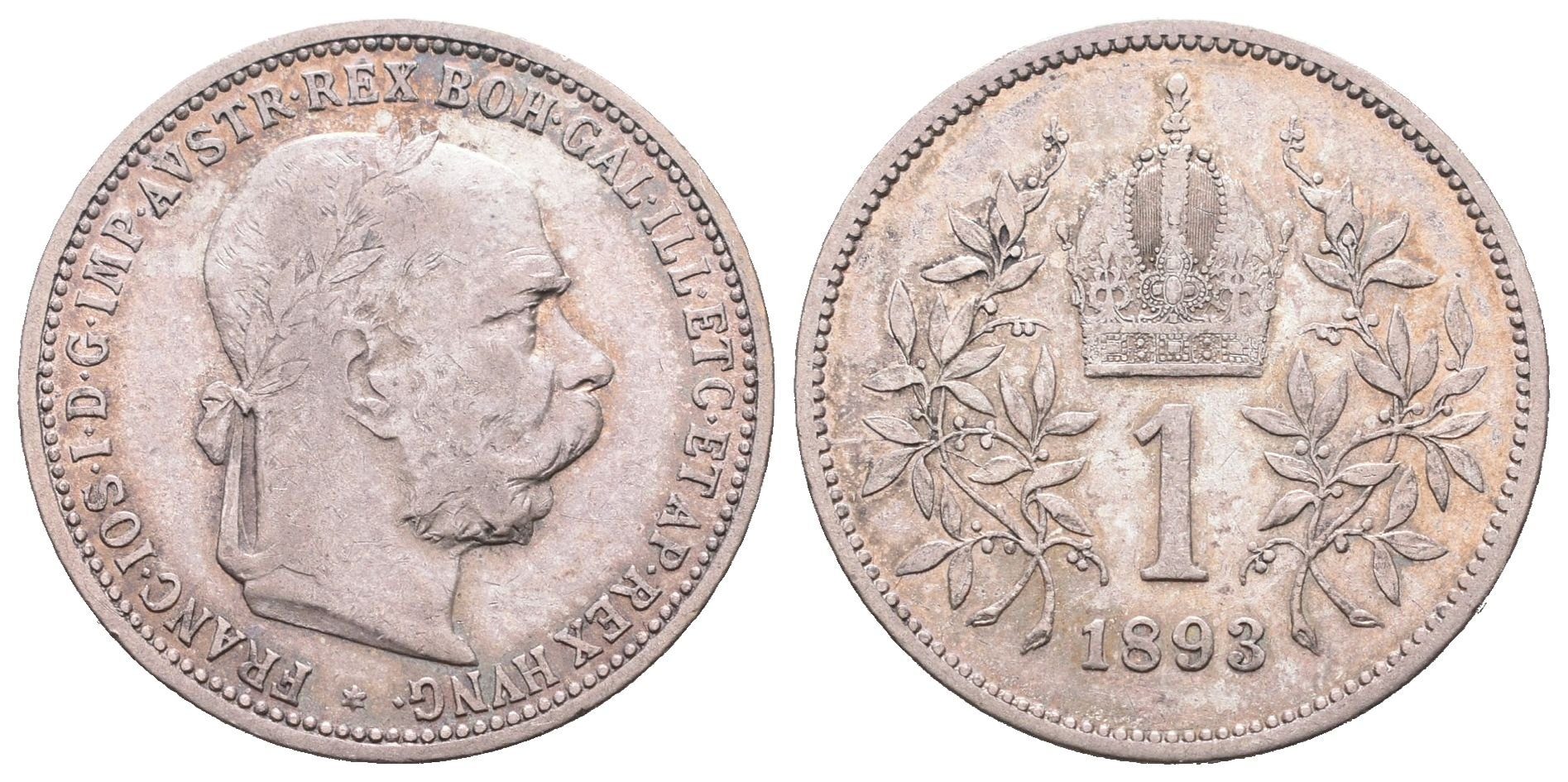 1 Koruna 1893