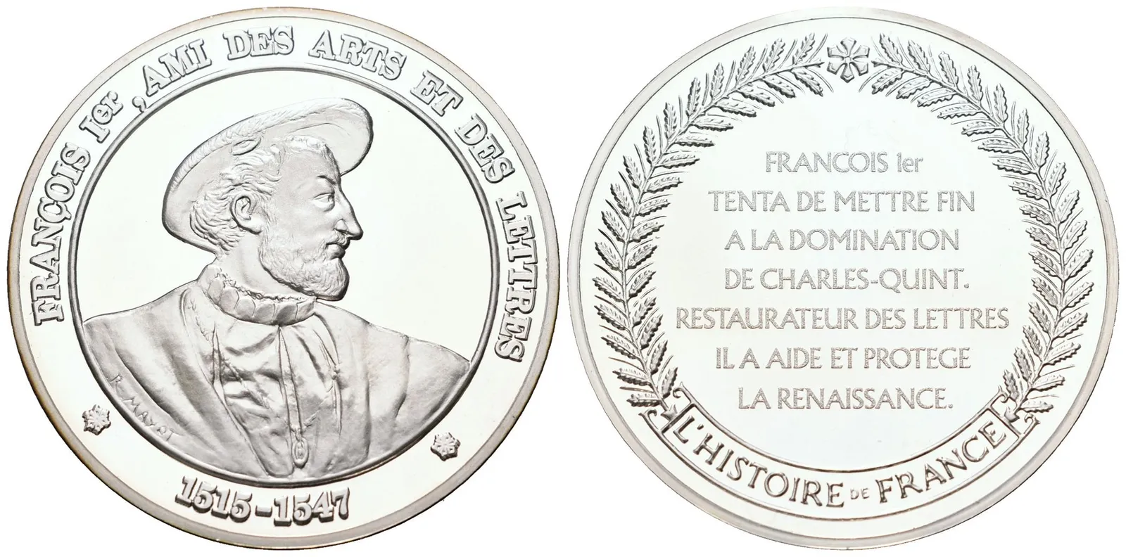 Francie - AR Medaile b.l. - François Ier