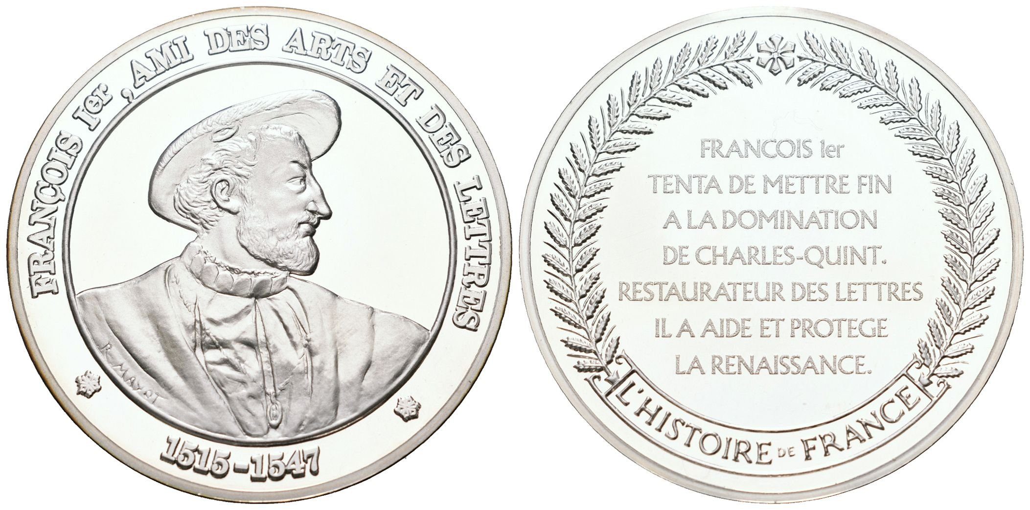 Francie - AR Medaile b.l. - François Ier