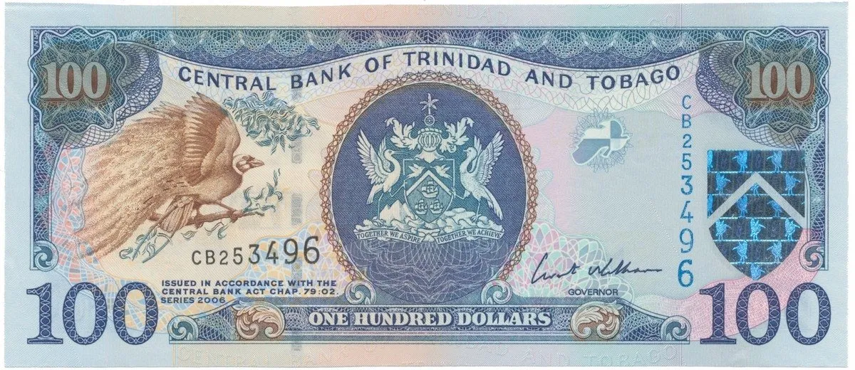Trinidad a Tobago, 100 Dollars 2006, P.51