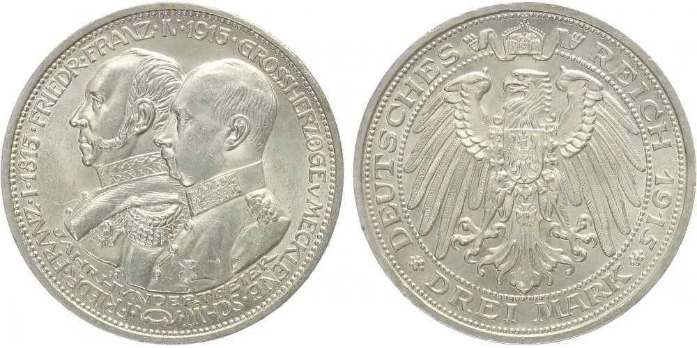 Mecklenburg - Schwerin, Friedrich Franz IV., 1901 - 1918 — 1