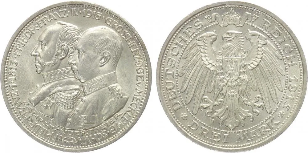 Mecklenburg - Schwerin, Friedrich Franz IV., 1901 - 1918 — 1