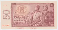 Československo, 50 Koruna 1964, série N, Hej.103b2N