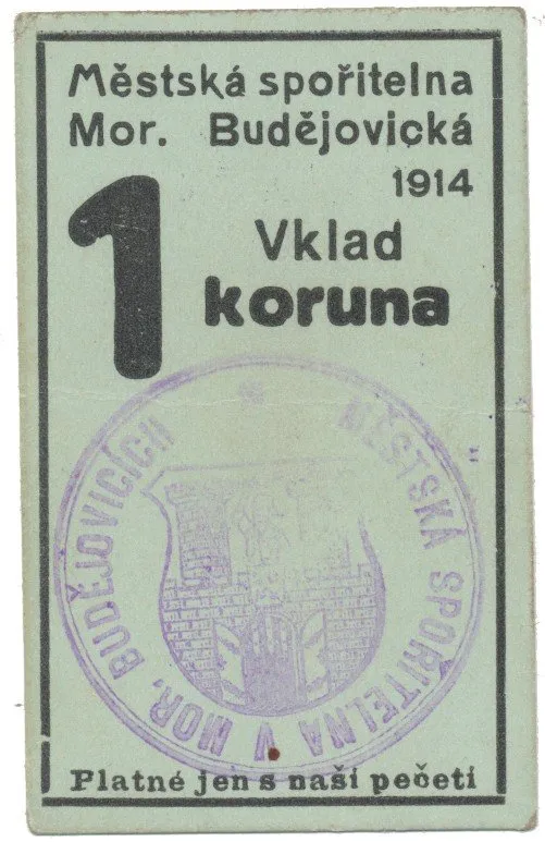Nouzovky české od roku 1914 — 1
