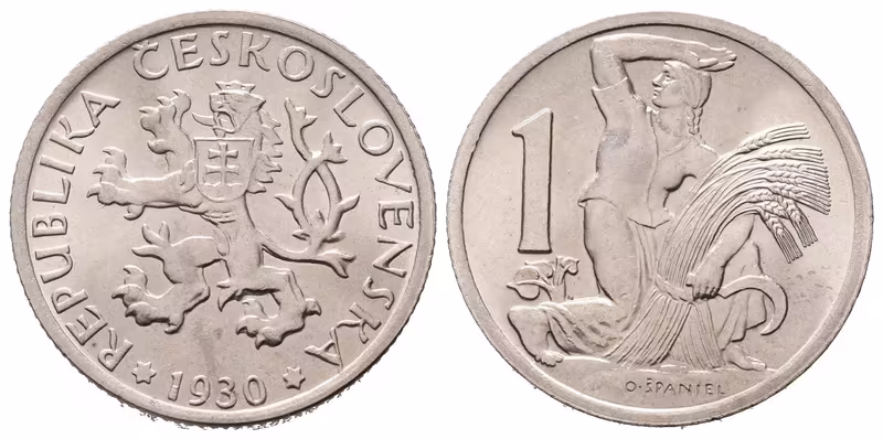 1 Koruna 1930