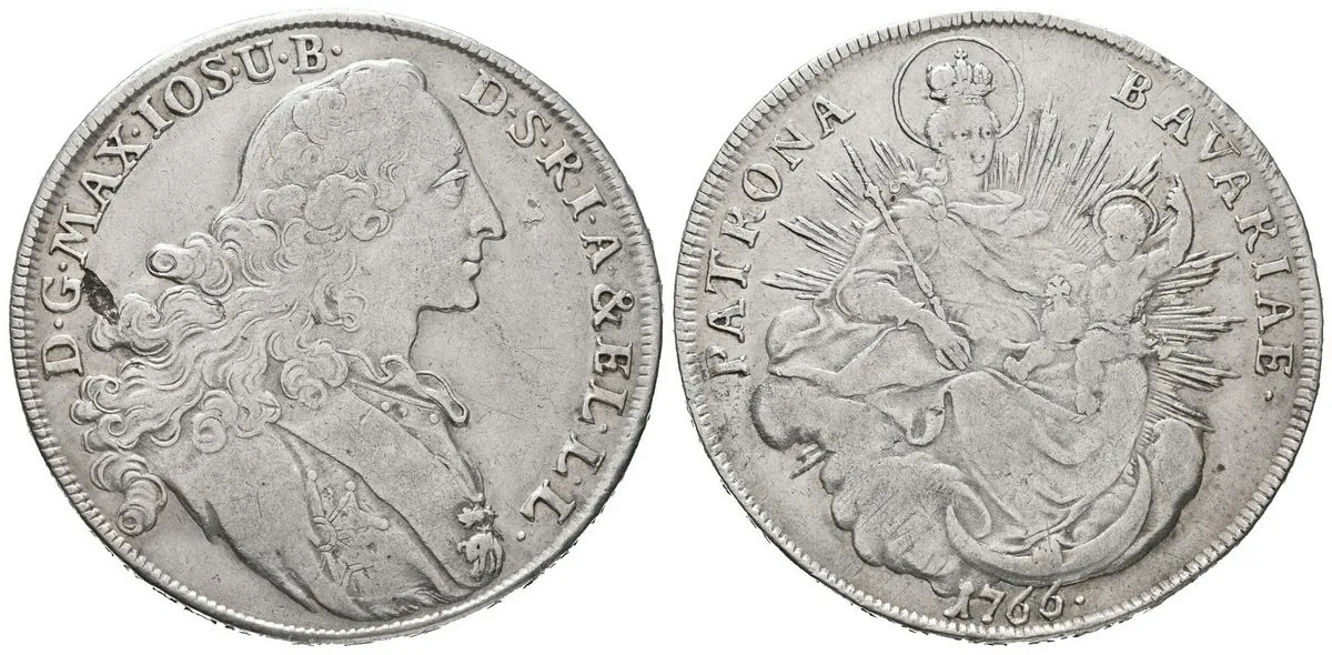 Bavorsko, Maximilian III. Josef, 1745 - 1777 — 1