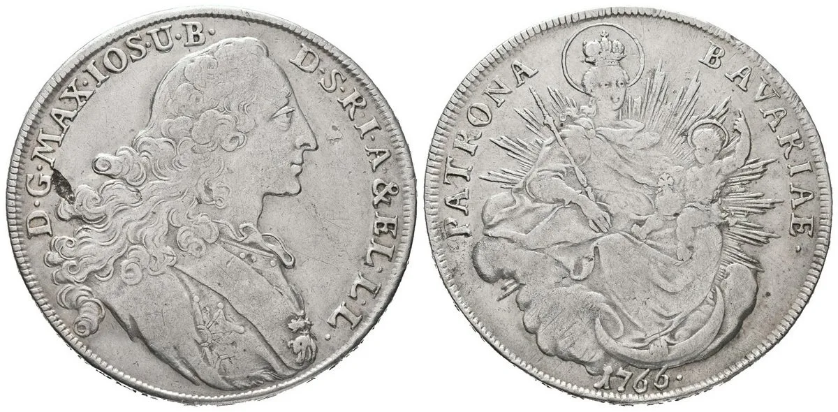 Bavorsko, Maximilian III. Josef, 1745 - 1777 — 1
