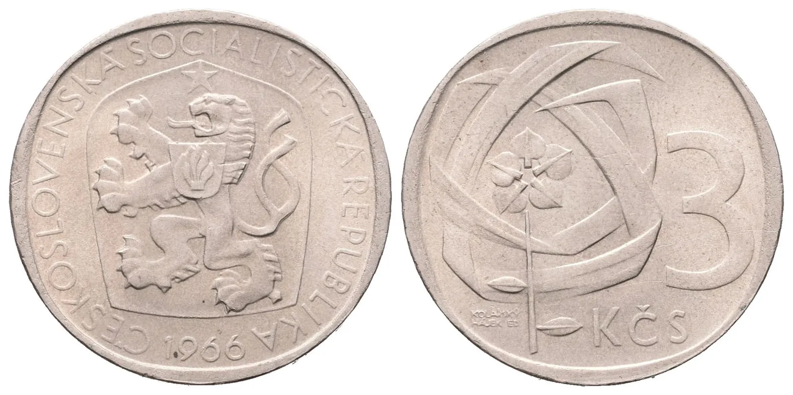3 Koruna 1966