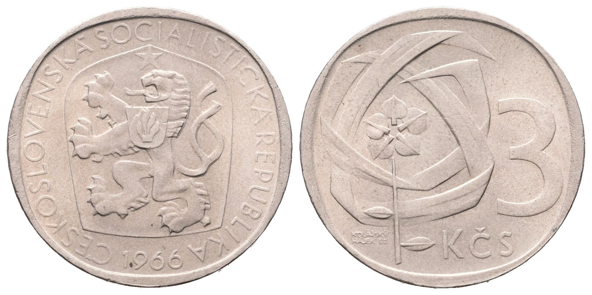 3 Koruna 1966