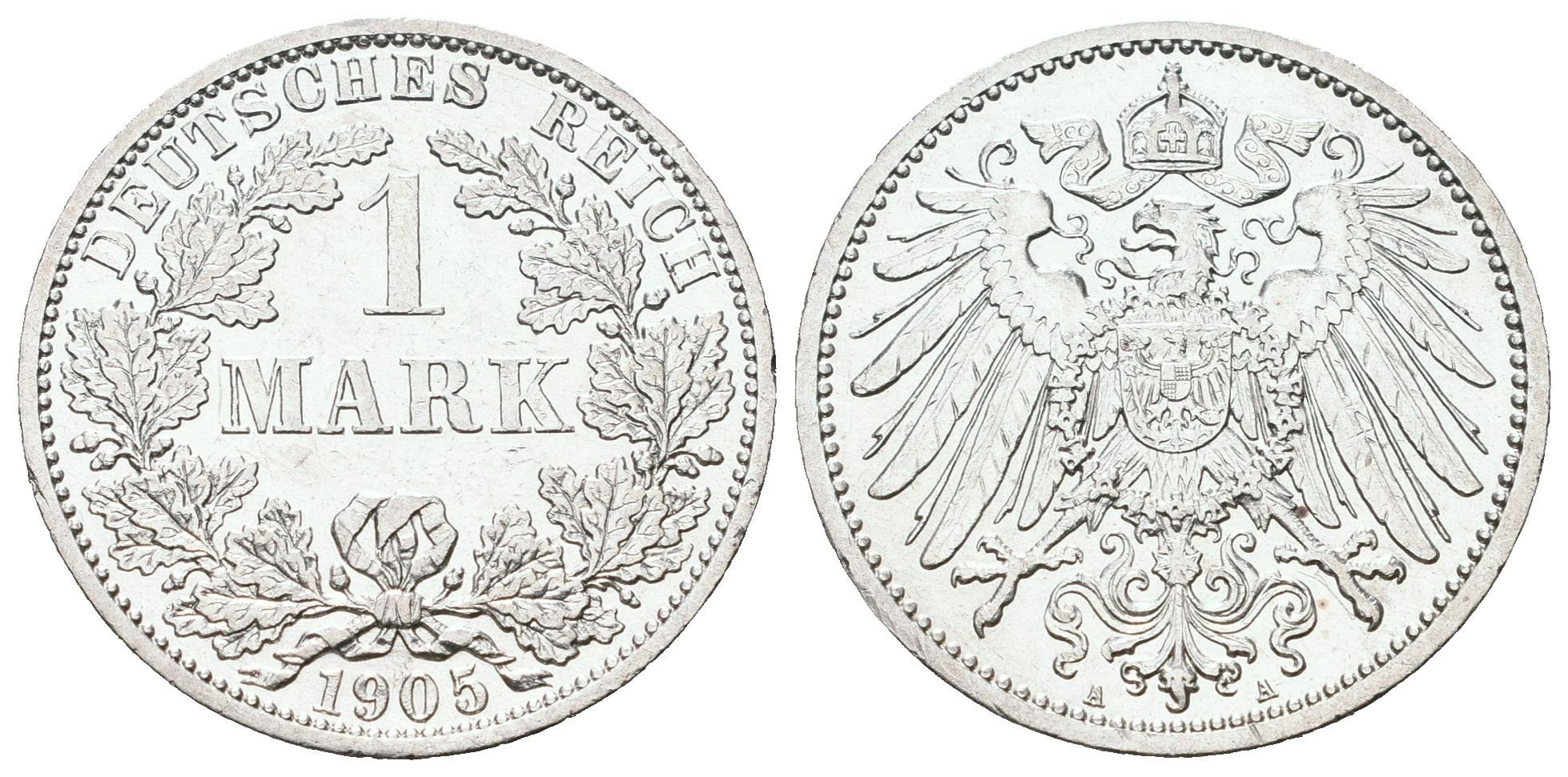 Německé císařství, 1 Marka 1905 A