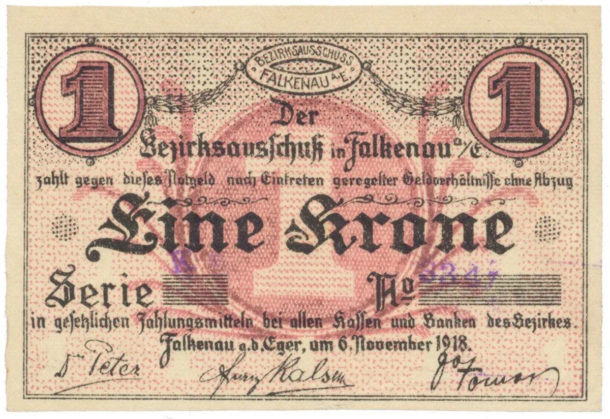 Nouzovky české od roku 1914 — 1