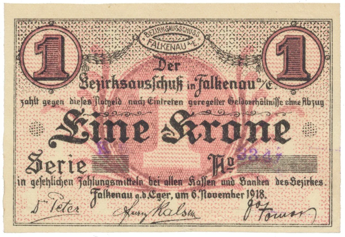Nouzovky české od roku 1914 — 1