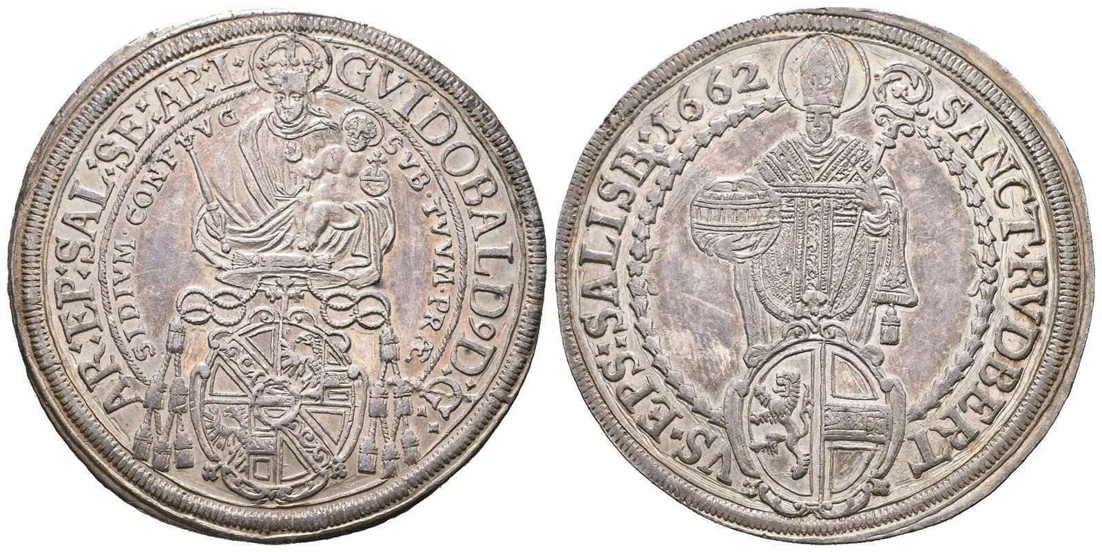 Salzburg - arcibiskupství, Guidobald Thun - Hohenstein, 1654 - 1668 — 1