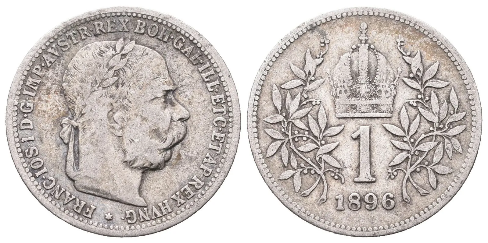 1 Koruna 1896