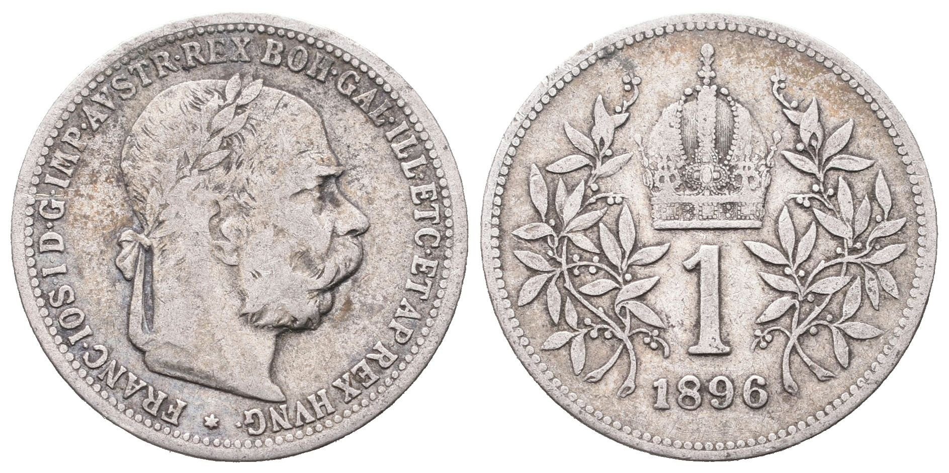 1 Koruna 1896