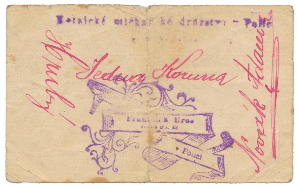 Nouzovky české od roku 1914 — 1