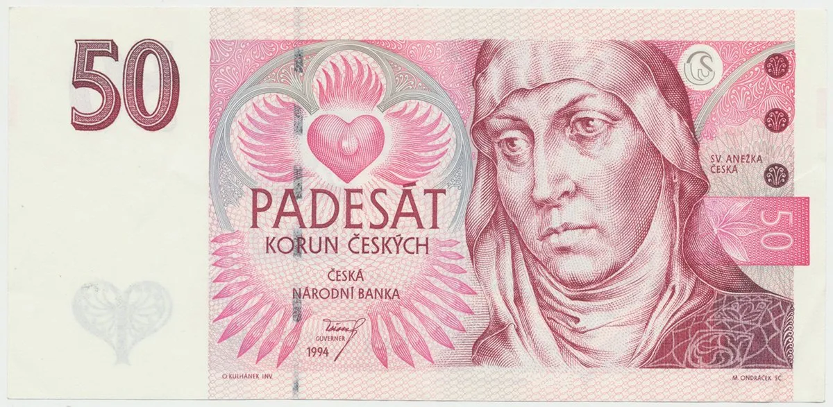 Česká republika, 50 Koruna 1994, série B, Hej.CZ15a