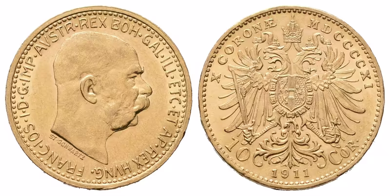10 Koruna 1911