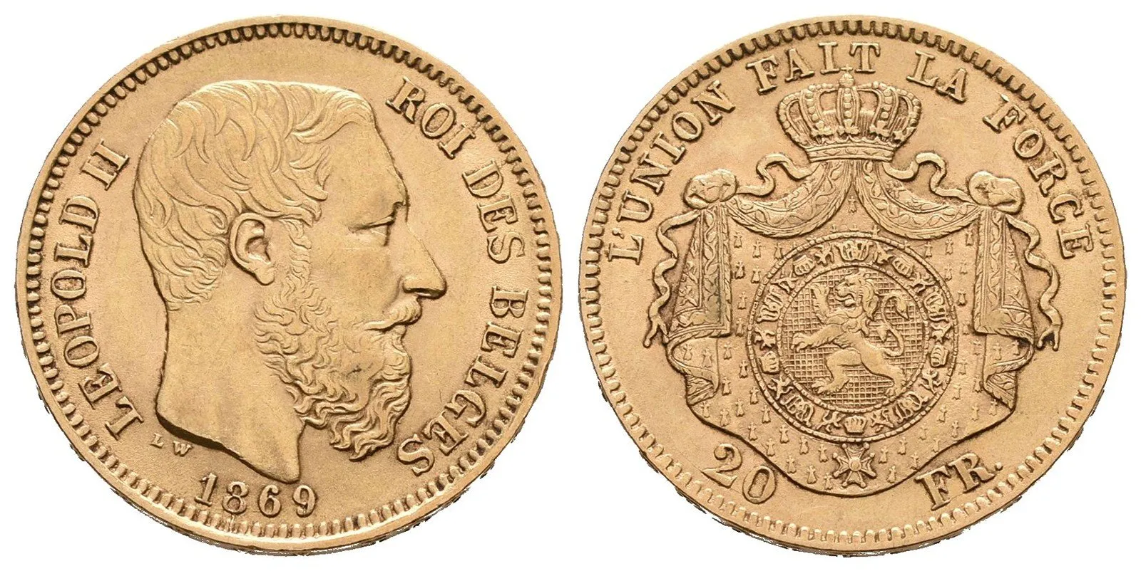 Belgie, Leopold II., 1865 - 1909 — 1