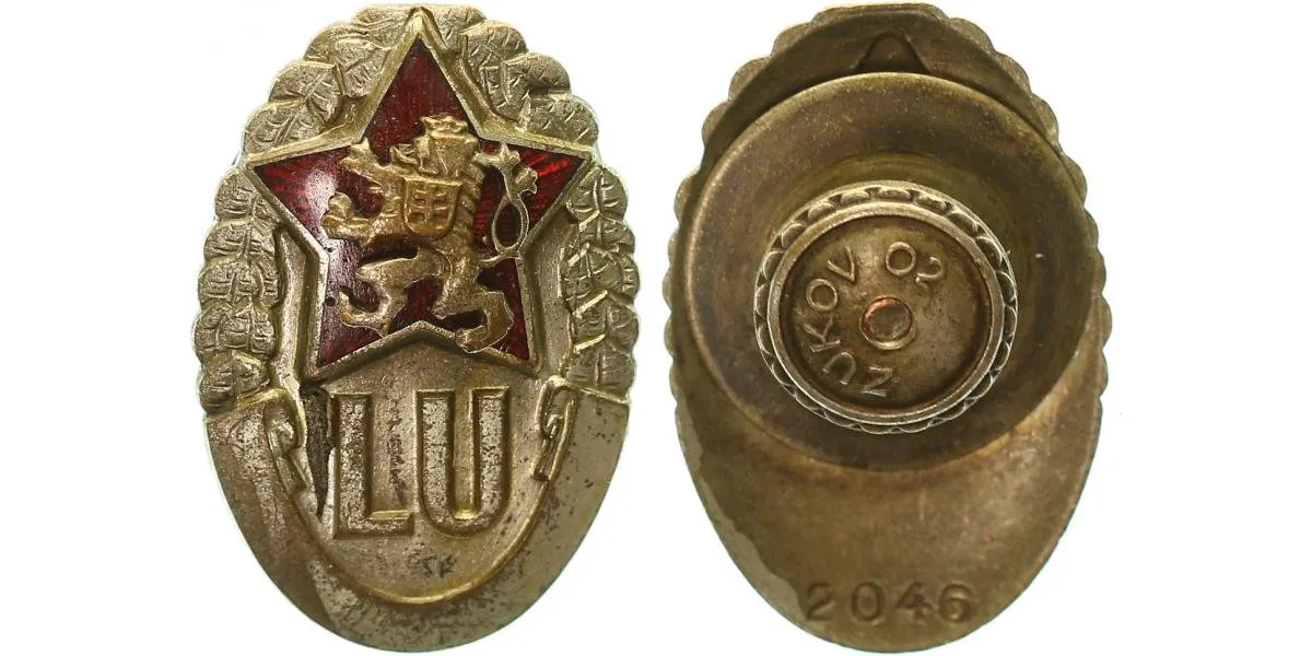 Československo - odznaky vojenských škol — 1