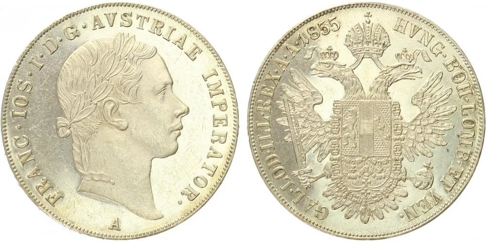 Konvenční měna, 1848 - 1857 — 1