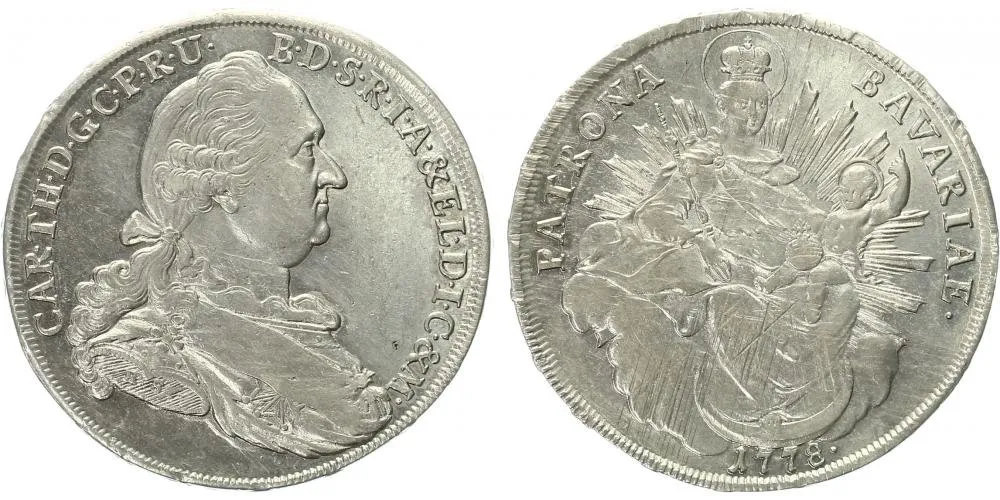 Bavorsko, Karl Theodor, 1777 - 1799 — 1