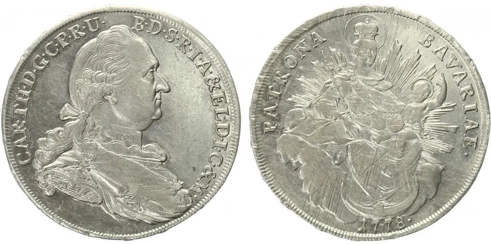 Bavorsko, Karl Theodor, 1777 - 1799 — 1
