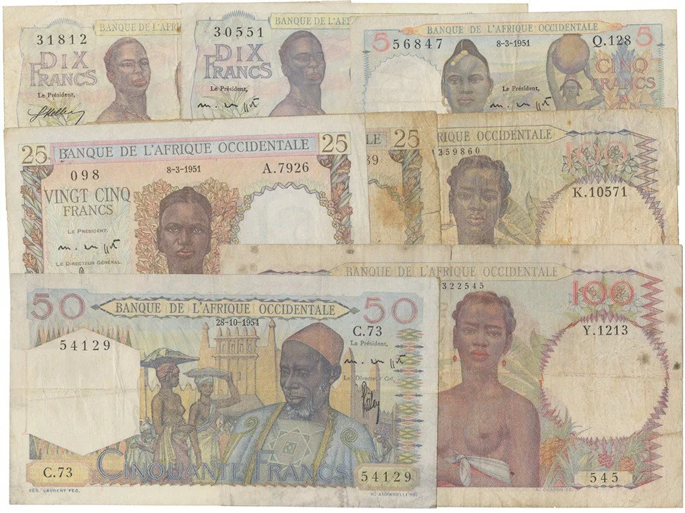 Francouzská západní Afrika - French West Africa — 1