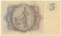 Švédsko, 5 Kronor 1954-1961, P.42a-f - fotografie 2