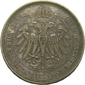 Rakouská a spolková měna, 1857 - 1892 — 1