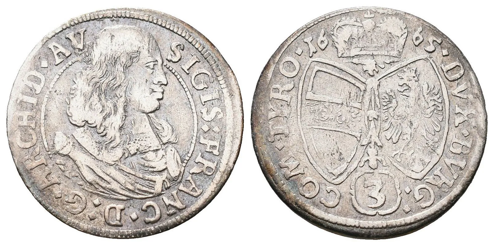 Arcivévoda Zikmund František, 1662 - 1665 — 1