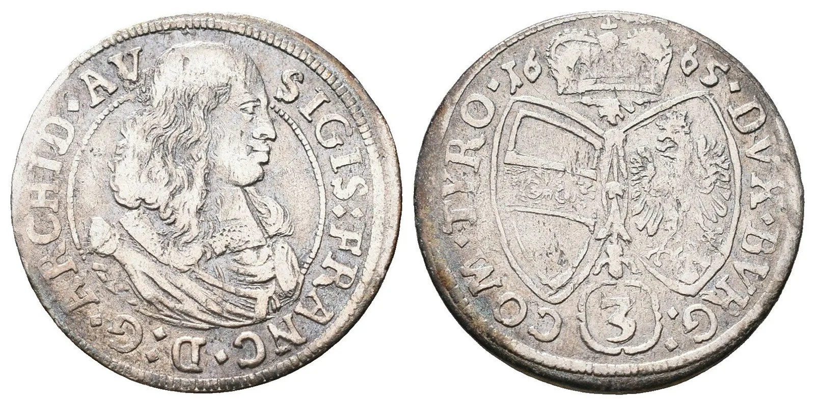 Arcivévoda Zikmund František, 1662 - 1665 — 1