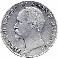 Sasko - Meiningen, Bernhard II., 1821 - 1866 — 1