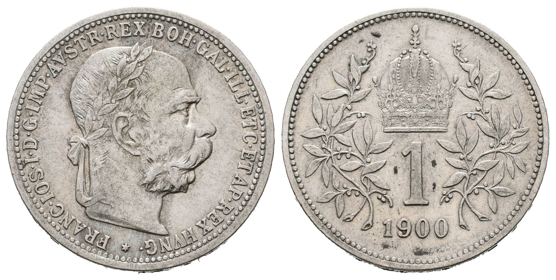 1 Koruna 1900