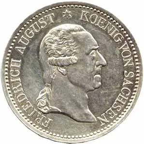 Sasko, Friedrich August III./I., 1763 - 1827 — 1