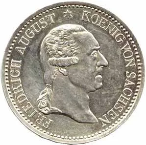 Sasko, Friedrich August III./I., 1763 - 1827 — 1