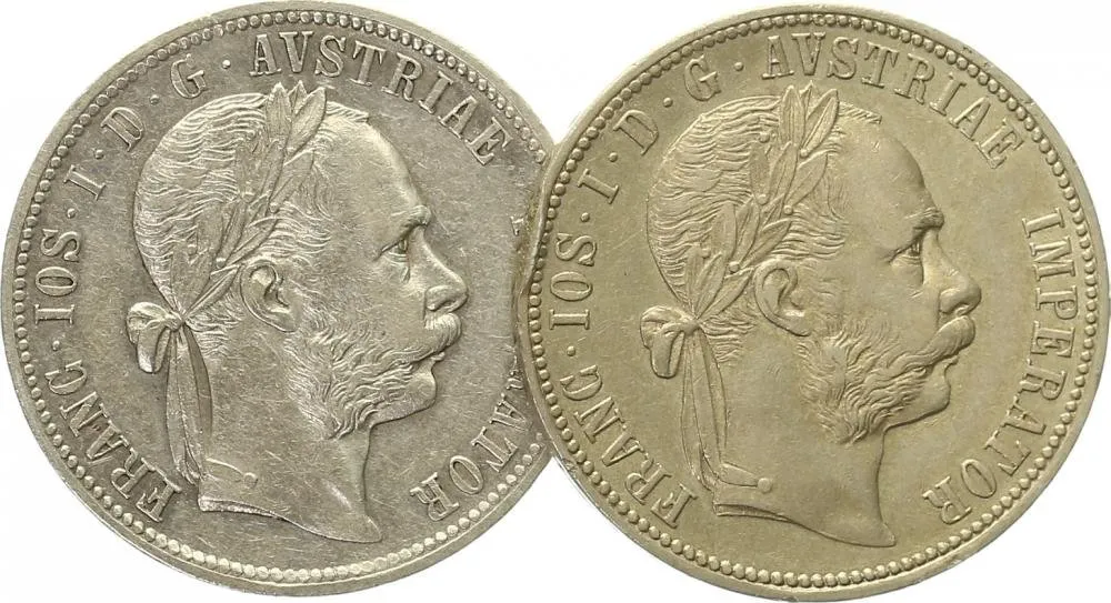 Rakouská a spolková měna, 1857 - 1892 — 1
