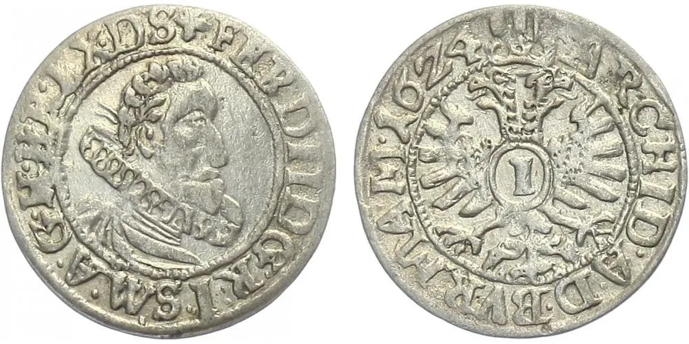 Ferdinand II., 1619 - 1637 (Mince dobrého zrna) — 1