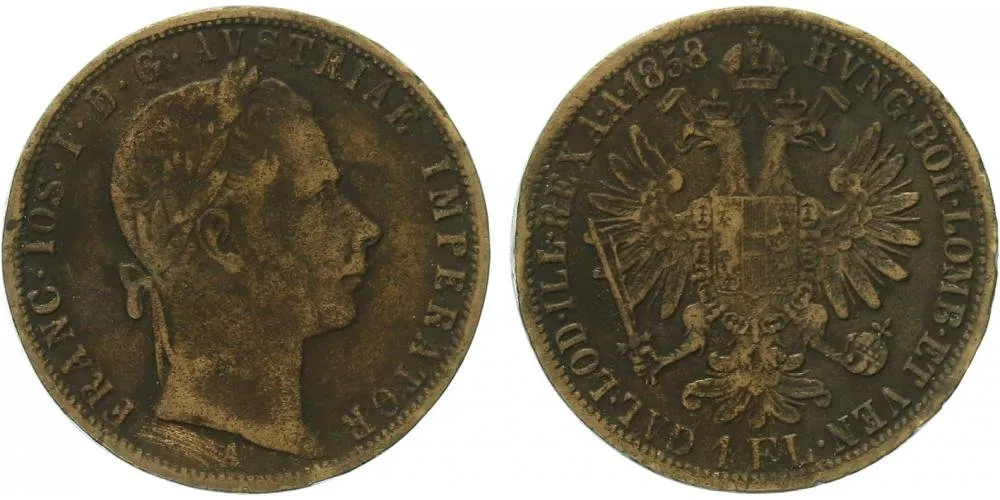 Rakouská a spolková měna, 1857 - 1892 — 1