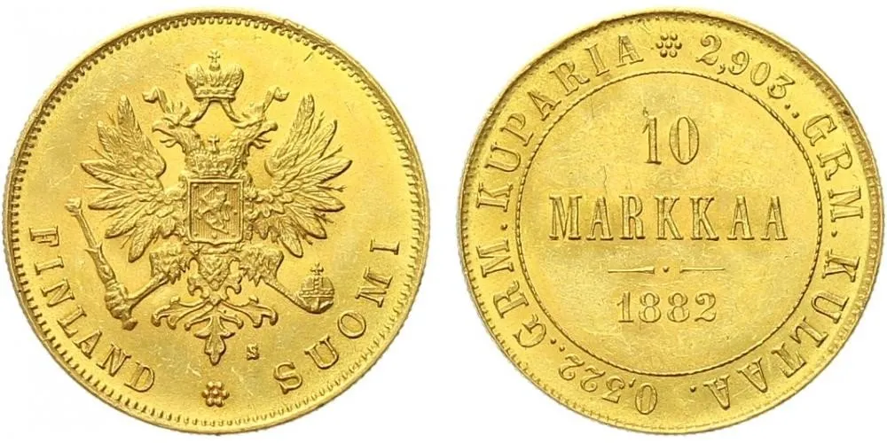 Ražby pro Finsko, Alexander III., 1881 - 1894 — 1