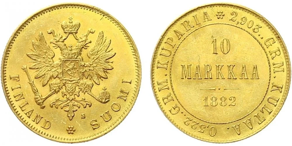 Ražby pro Finsko, Alexander III., 1881 - 1894 — 1