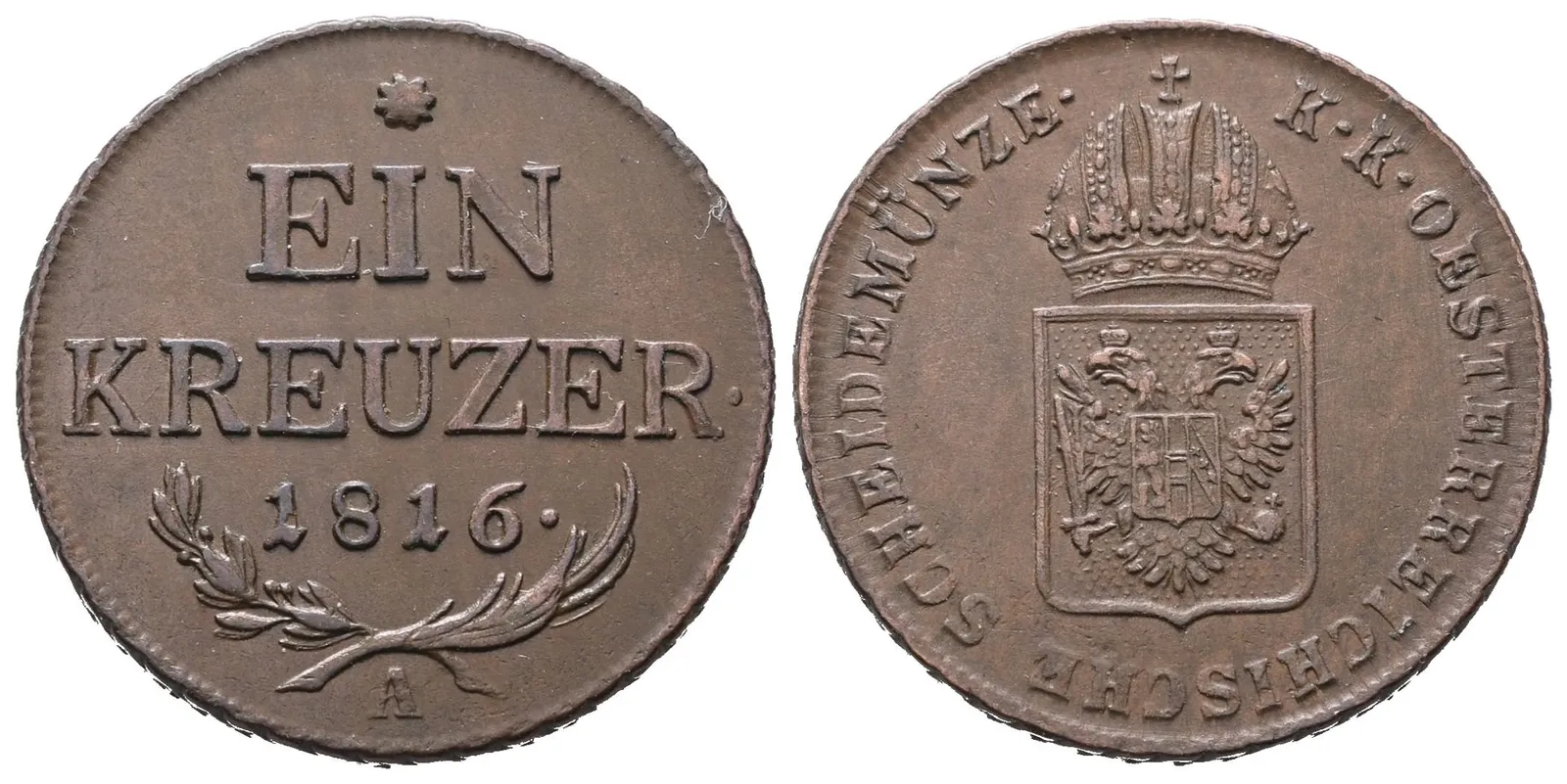 František II., 1 Krejcar 1816 A