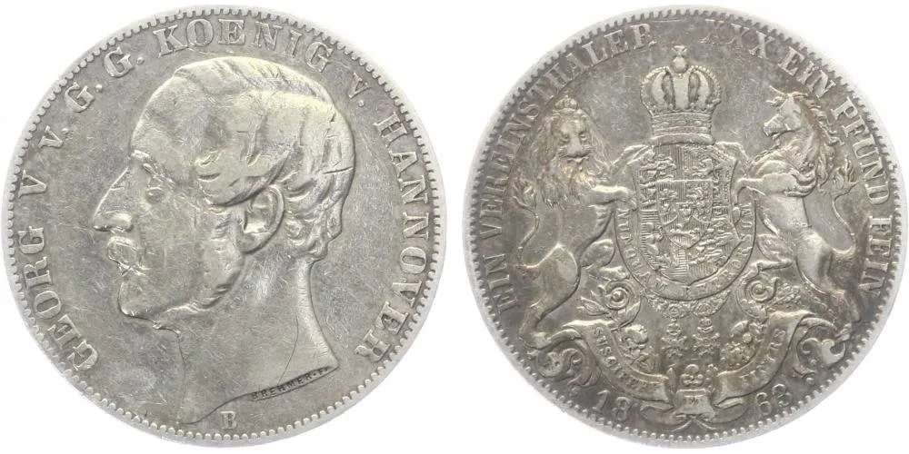 Hannover, Georg V., 1851 - 1866 — 1