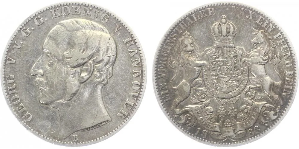 Hannover, Georg V., 1851 - 1866 — 1