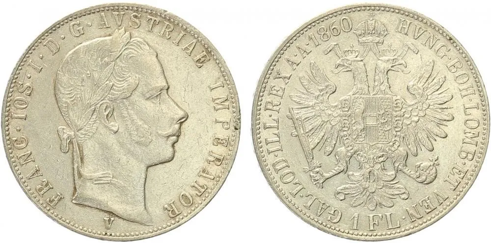 Rakouská a spolková měna, 1857 - 1892 — 1