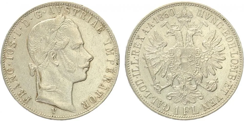 Rakouská a spolková měna, 1857 - 1892 — 1